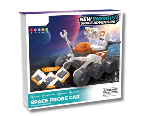 Kit Space Probe Car (Energía Solar - Agua Salina - Batería - Ensamblable)