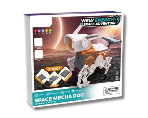 Kit Space Mecha Dog (Energía Solar - Agua Salina - Batería - Ensamblable)