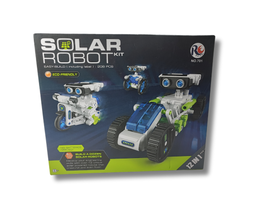 Solar Robot kit 12 in 1 (Energía Solar - Ensamblable)