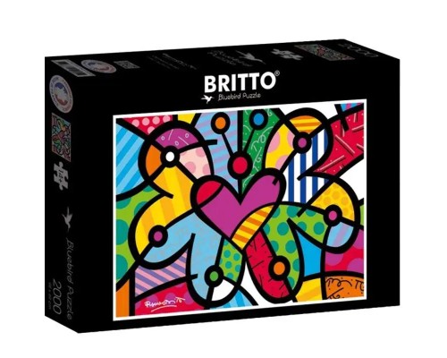 Romero Britto - Heart butterfly