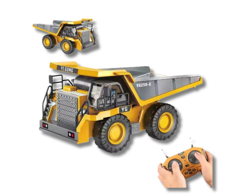 Bulldozer RC Diecast - 9 Canales  1:50