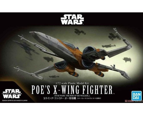 Poe's X-Wing Fighter (Rise of Skywalker Ver.) "Star Wars" 1/72