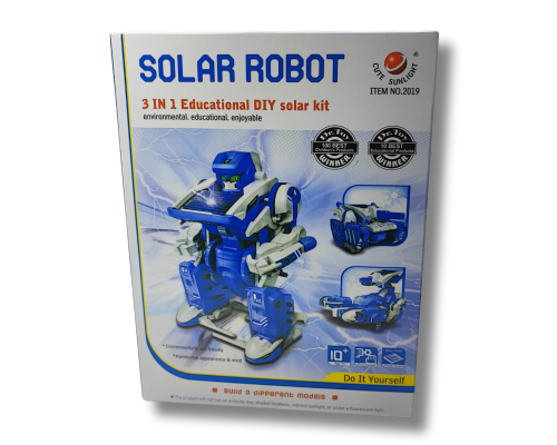 Solar Robot 3 in 1 (Energía Solar - Batería - Ensamblable)